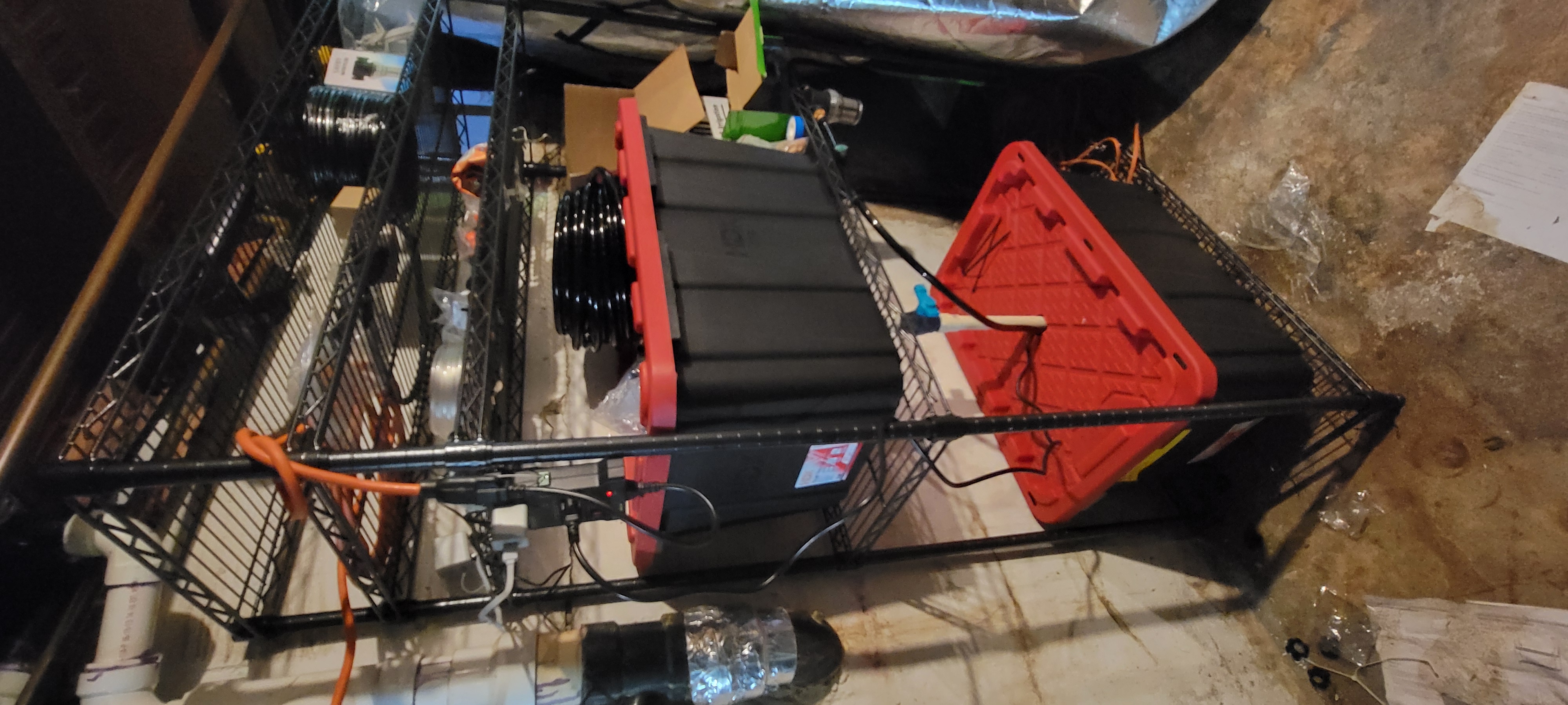 Complete Wire Shelving Unit